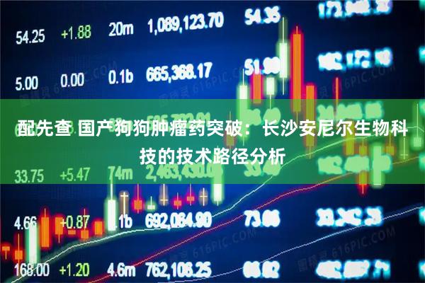 配先查 国产狗狗肿瘤药突破：长沙安尼尔生物科技的技术路径分析